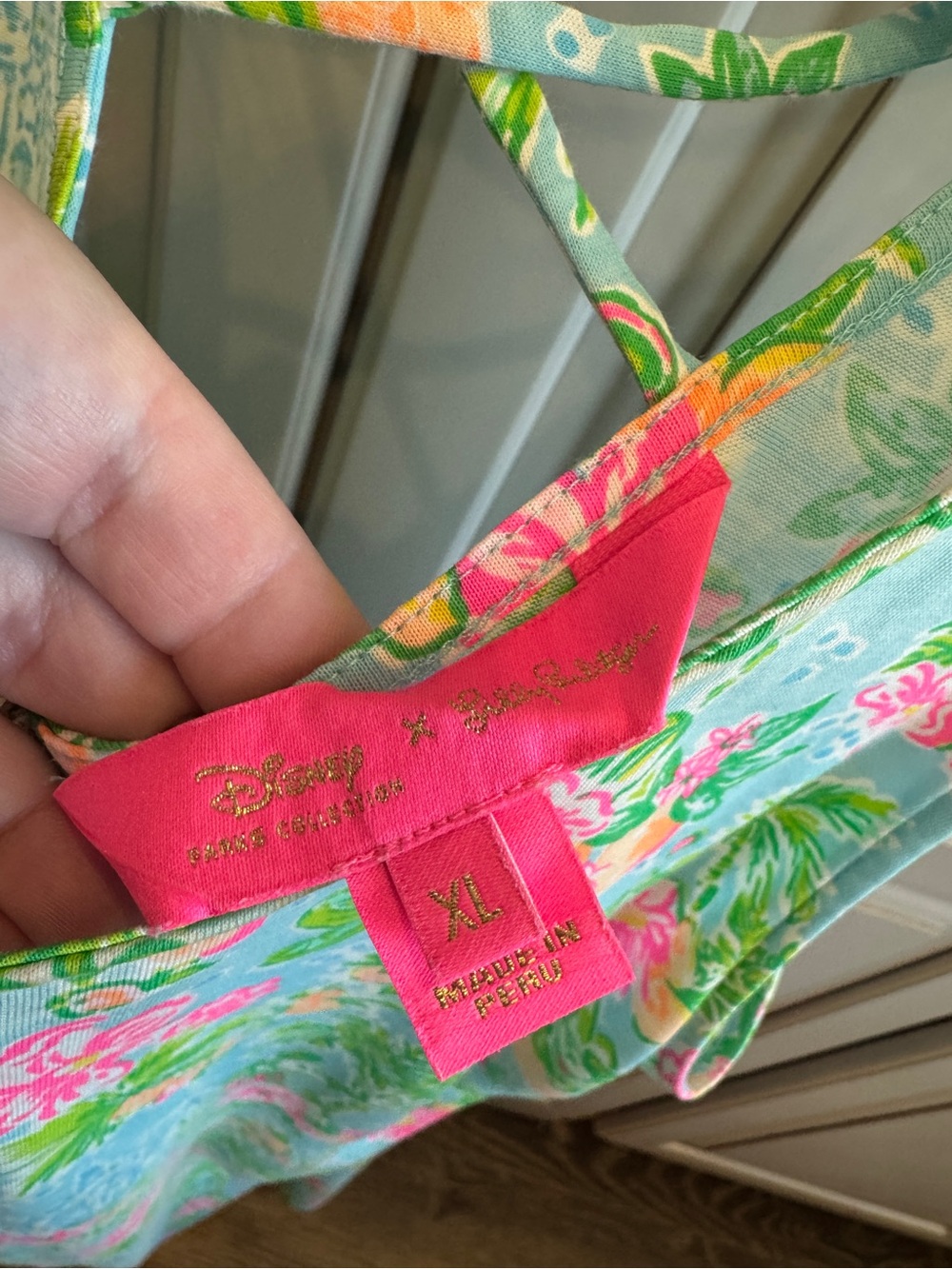 Lilly Pulitzer x Disney Kristen Swing Dress XL - Picture 7 of 7